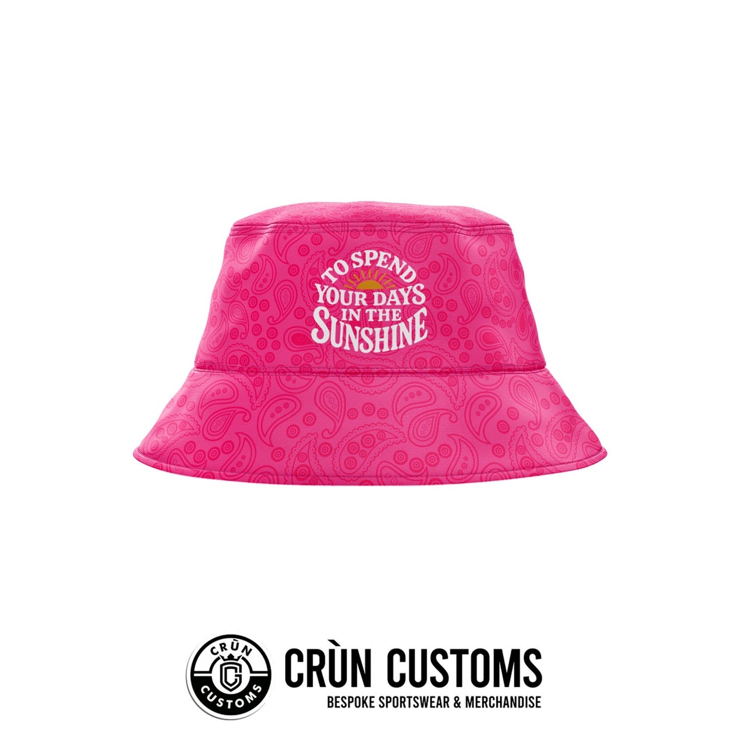 2025 Tour Reversible Bucket Hat - Sunshine / Rock 'N' Roll